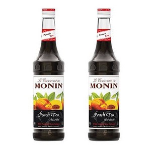 모닌 피치티시럽 1000ml 2개세트, 1L, 2개