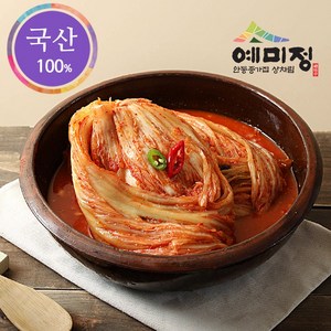 예미정 묵은지 5kg, 1개