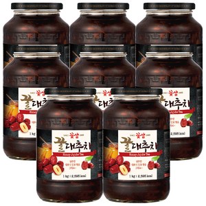 꽃샘 꿀 대추차, 1kg, 1개입, 8개