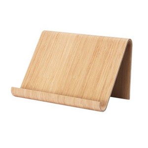 이케아 VIVALLA 비발라 태블릿 거치대 대나무 26x17 cm + 파트스캐너 미니키보드브러쉬, 단품