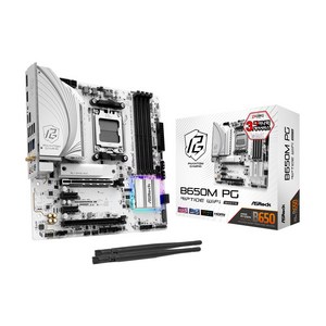 ASRock B650M PG Riptide WiFi White 디앤디컴