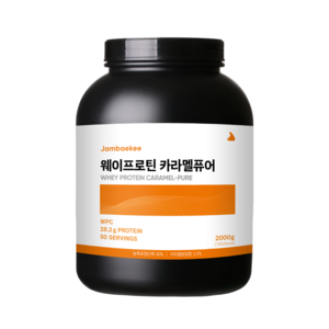 잠백이 웨이프로틴 카라멜, 2kg, 1개