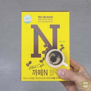 노브랜드 카페N블랙, 1g, 100개입, 1개