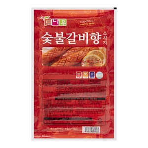 숯불갈비향 불갈비 소시지, 1kg, 5개