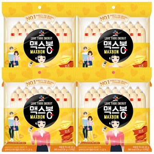 맥스봉 치즈 15p, 525g, 4개