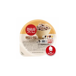 CJ 햇반 오곡밥, 210g, 12개