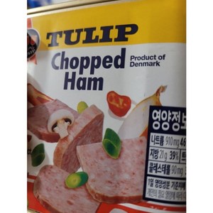 튤립푸드 촙트 햄통조림, 340g, 2개