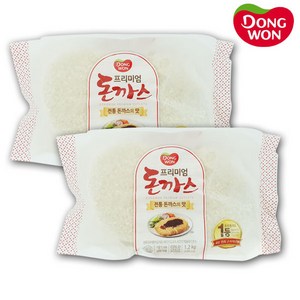 동원 프리미엄 돈까스 1.2kg, 2개