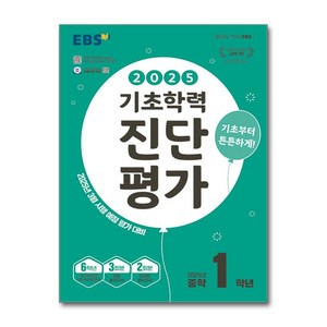 2025 EBS 기초학력 진단 평가, 전과목, 중등 1학년