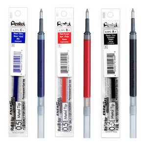 펜텔 pentel 에너겔 리필심 0.5/0.7mm LR7 LRN5, 0.7mm 메탈팁 LR7 검정