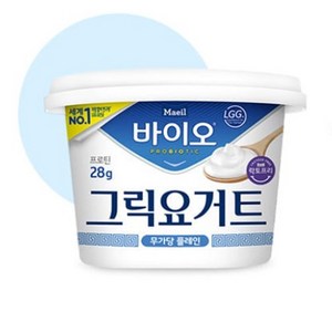 매일유업 [매일]바이오 그릭요거트 무가당 플레인 400g 4개