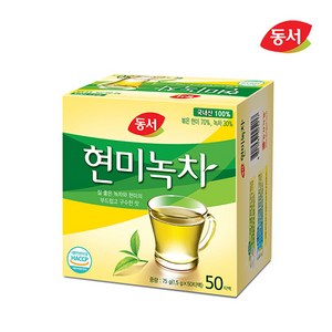 현미녹차 1.5gX50T 동서식품, 1.5g, 50개입, 1개