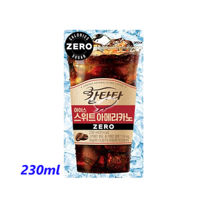 칸타타 아이스 스위트아메리카노 파우치, 230ml, 20개