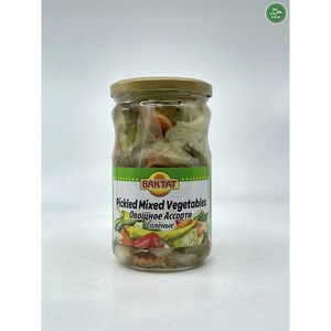 Tukish Baktat Tukish Style Pickled Mixed Vegetables 터키산 바카트 터키식 절임 혼합 야채, 2개, 630g