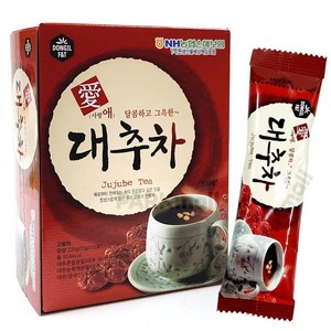 동일 애 대추차 스틱 15gX15포 (가루 분말차 고형차 전통차), 225g, 15개입, 5개