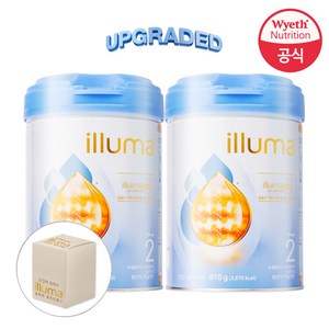 일루마 NEW 분유 2단계 810g 2통, 2개