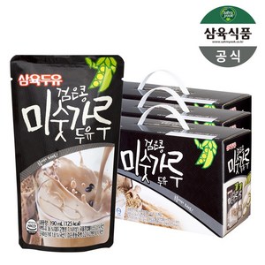 삼육 검은콩미숫가루 파우치 190ml, 45개