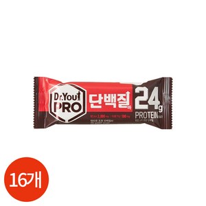 닥터유 프로 단백질바 크런치, 70g, 16개