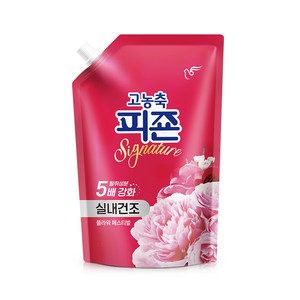 고농축 피죤 실내건조 시그니처 플라워페스티벌 섬유유연제 1.6L, 4개