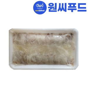 원씨푸드 초밥용 한치 다리 6g X 20미 120g 실속형 초한치 초밥재료 화살오징어, 1개