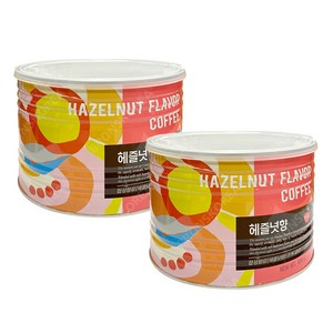 칸타타 헤이즐넛향 600g X 2개 헤즐넛 원두커피 분쇄 콩