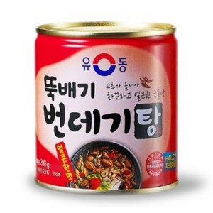 유동 뚝배기 번데기탕 얼큰한맛, 280g, 5개