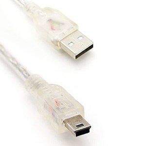 USB 미니5핀 고급형 케이블 맥포머스 충전잭 LG ODD 외장DVD플레이어 연결 케이블, 1.8m, 1개