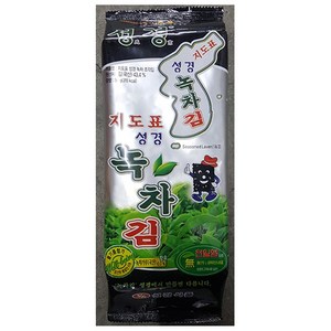 지도표성경 녹차 조각김, 50g, 20개