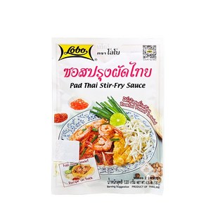 태국 Lobo 팟타이 소스 120g / Pad Thai Stir-Fry Sauce 땅콩가루 팟타이 소스 로보, 1개