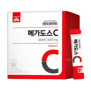 고려은단 메가도스C3000 온가족 비타민C 1박스PBz, 약3개월분, 300g, 100개