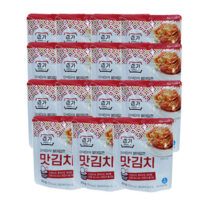 [종가집] 맛김치80g(파우치)(소포장), 80g, 15개