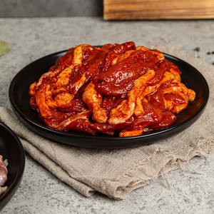 100% 국내산 황금비율 양념오리불고기 고추장맛, 3개, 500g