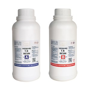 티알레진(T.R Resin) 2kg/투명경질우레탄 T.R레진 크리스탈, T.R레진-티알레진 2kg, 1개