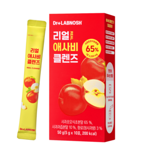 닥터랩노쉬 리얼 애사비 클렌즈, 1박스, 50g
