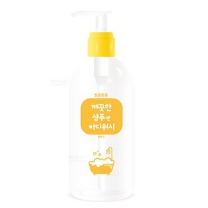 토루토루 깨끗한샴푸&바디워시 400ml, 1개