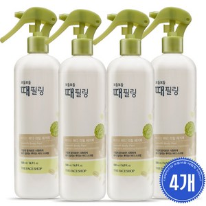 더페이스샵 보들보들 때필링 바디스크럽, 500ml, 4개