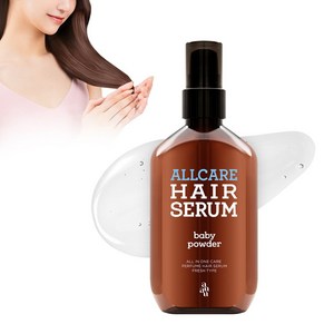 아유아유 올케어 헤어세럼 베이비파우더향, 100ml, 1개