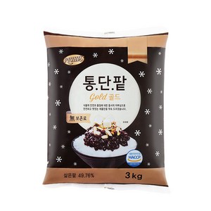 (주)동서 리치스 통단팥 골드, 3kg, 4개