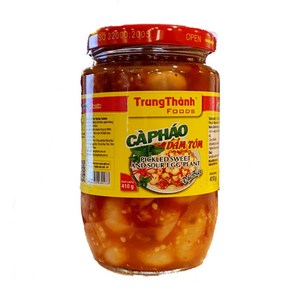 베트남 CA PHAO DAM TOM 양념 가지 절임 Pickled sweet and sou eggpiant, 410g, 1개