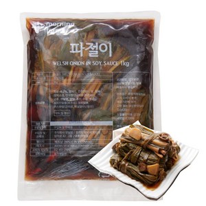 모닝팜 파절이(쪽파간장지) 1KG, 1개