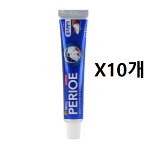 엘지 페리오 여행용 휴대용 치약 50g 벌크제품, 엘지 페리오 여행용 휴대용 치약 50gx10개 벌크, 10개