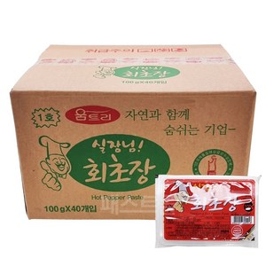 움트리 실장님 회초장, 100g, 40개