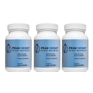 피크하이트 어린이 청소년 성장기 (1개월분) PEAK HEIGHT 90 Tablets, 90정, 3개