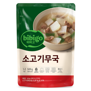 비비고 소고기무국, 500g, 1개