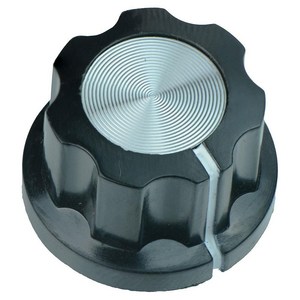 아두이노 MF-A04 가변 저항 노브 캡 회전형 다이얼 조절기(6mm 내경 33mm 직경 Potentiomete knob cap) 0.1%의 비밀, 1개