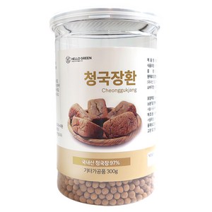 헬로우그린 청국장환 (통) 국산 대두콩, 1개, 300g