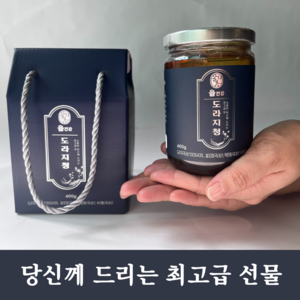 [올건강] 도라지청 약도라지청 국산 400g, 3개