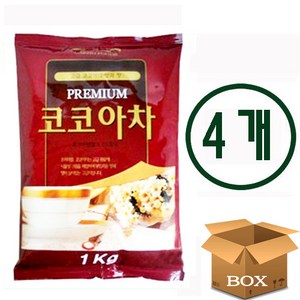 대호 코코아차, 1kg, 4개, 4개