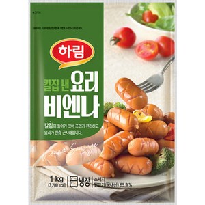[닭고기몰] 하림 칼집 낸 요리비엔나, 1개, 1kg