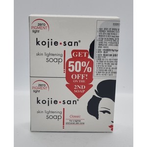 코지산 비누 kojiesan soap 135gX2 필리핀 스킨 라이트닝 해외 여행 선물, 135g, 4개